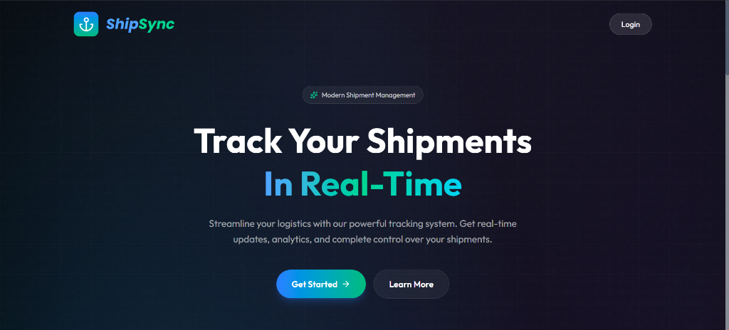 ShipSync Shipment Tracker